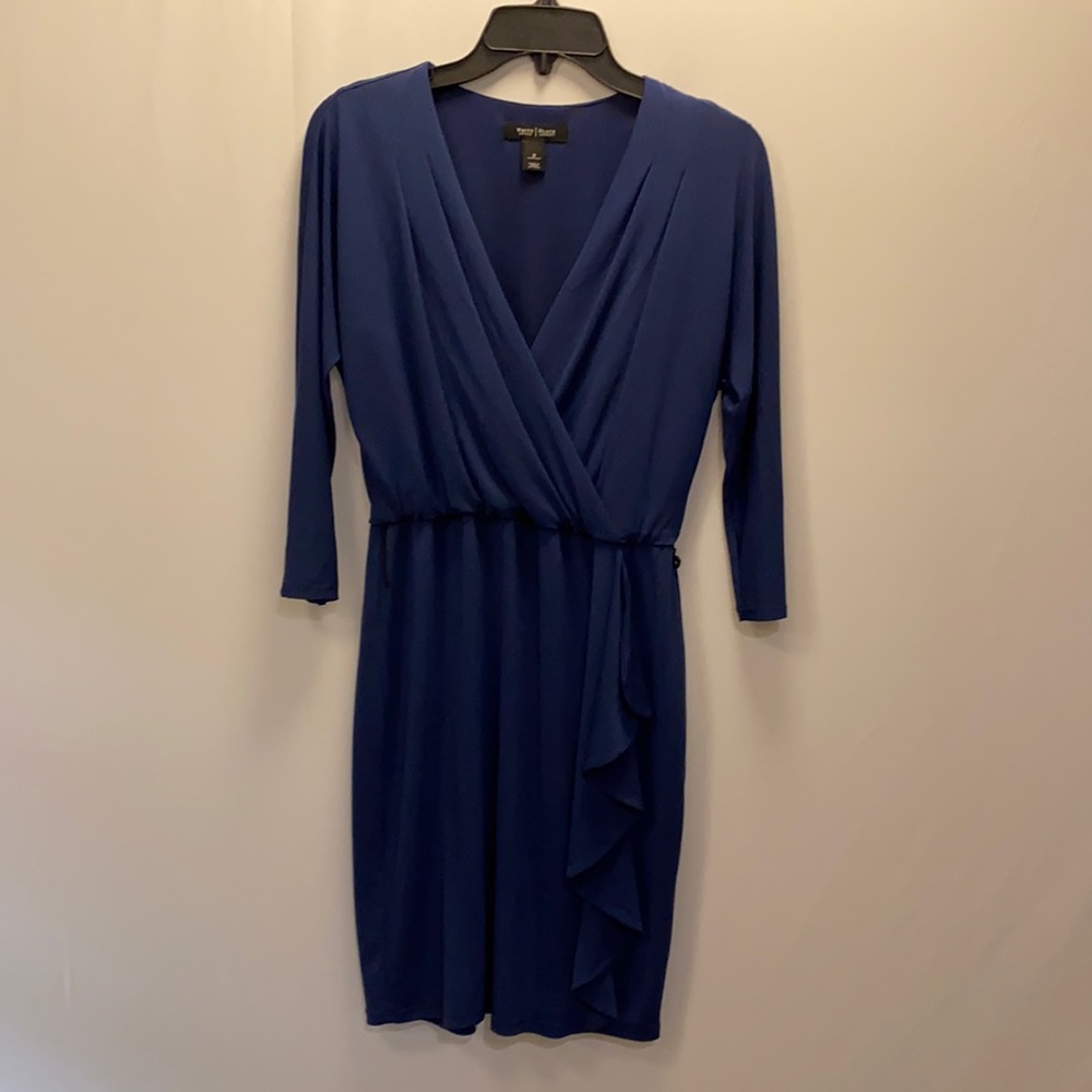 Blue dress- White House Black Market